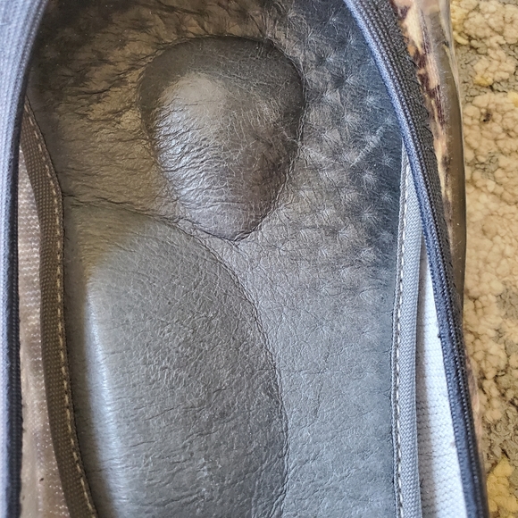 JA-VIE Snake Print Jelly Flat Shoes - Picture 8 of 13